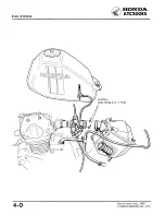 Предварительный просмотр 36 страницы Honda ATC 200ES1984 Shop Manual