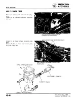 Предварительный просмотр 40 страницы Honda ATC 200ES1984 Shop Manual