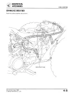 Предварительный просмотр 41 страницы Honda ATC 200ES1984 Shop Manual