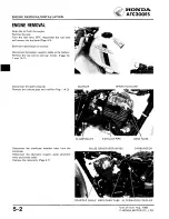 Предварительный просмотр 52 страницы Honda ATC 200ES1984 Shop Manual