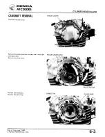 Предварительный просмотр 59 страницы Honda ATC 200ES1984 Shop Manual