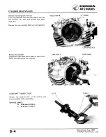 Предварительный просмотр 60 страницы Honda ATC 200ES1984 Shop Manual