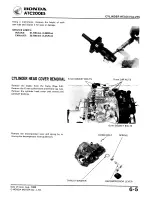 Предварительный просмотр 61 страницы Honda ATC 200ES1984 Shop Manual