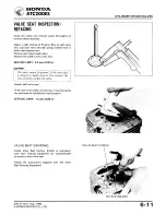 Предварительный просмотр 67 страницы Honda ATC 200ES1984 Shop Manual