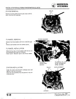 Предварительный просмотр 114 страницы Honda ATC 200ES1984 Shop Manual