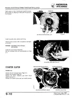 Предварительный просмотр 116 страницы Honda ATC 200ES1984 Shop Manual