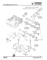 Предварительный просмотр 118 страницы Honda ATC 200ES1984 Shop Manual