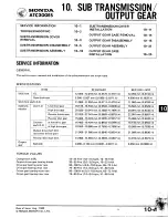 Предварительный просмотр 119 страницы Honda ATC 200ES1984 Shop Manual