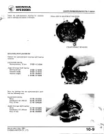 Предварительный просмотр 127 страницы Honda ATC 200ES1984 Shop Manual