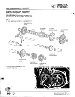 Предварительный просмотр 128 страницы Honda ATC 200ES1984 Shop Manual