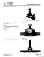 Предварительный просмотр 137 страницы Honda ATC 200ES1984 Shop Manual