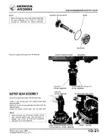 Предварительный просмотр 139 страницы Honda ATC 200ES1984 Shop Manual