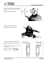 Предварительный просмотр 151 страницы Honda ATC 200ES1984 Shop Manual