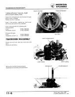 Предварительный просмотр 152 страницы Honda ATC 200ES1984 Shop Manual