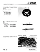 Предварительный просмотр 154 страницы Honda ATC 200ES1984 Shop Manual