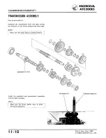 Предварительный просмотр 156 страницы Honda ATC 200ES1984 Shop Manual