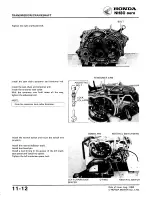 Предварительный просмотр 158 страницы Honda ATC 200ES1984 Shop Manual