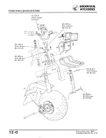 Предварительный просмотр 160 страницы Honda ATC 200ES1984 Shop Manual