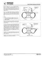 Предварительный просмотр 171 страницы Honda ATC 200ES1984 Shop Manual