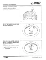 Предварительный просмотр 172 страницы Honda ATC 200ES1984 Shop Manual