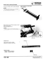 Предварительный просмотр 178 страницы Honda ATC 200ES1984 Shop Manual