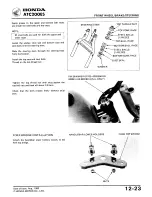 Предварительный просмотр 183 страницы Honda ATC 200ES1984 Shop Manual