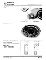 Предварительный просмотр 193 страницы Honda ATC 200ES1984 Shop Manual