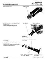 Предварительный просмотр 200 страницы Honda ATC 200ES1984 Shop Manual