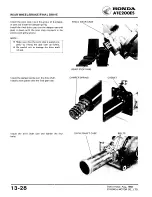 Предварительный просмотр 214 страницы Honda ATC 200ES1984 Shop Manual