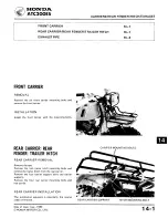 Предварительный просмотр 217 страницы Honda ATC 200ES1984 Shop Manual