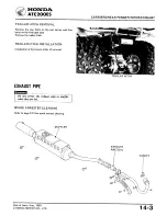 Предварительный просмотр 219 страницы Honda ATC 200ES1984 Shop Manual