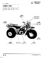 Предварительный просмотр 16 страницы Honda ATC BIG RED 200E Shop Manual