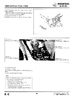 Предварительный просмотр 54 страницы Honda ATC BIG RED 200E Shop Manual