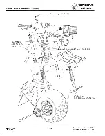 Предварительный просмотр 132 страницы Honda ATC BIG RED 200E Shop Manual