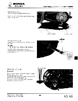 Предварительный просмотр 169 страницы Honda ATC BIG RED 200E Shop Manual