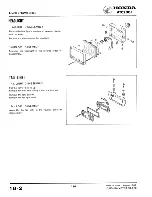 Предварительный просмотр 196 страницы Honda ATC BIG RED 200E Shop Manual