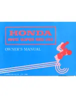 Preview for 1 page of Honda ATC SUPER RED 250 Owner'S Manual