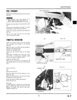 Предварительный просмотр 27 страницы Honda ATC200S Workshop Manual