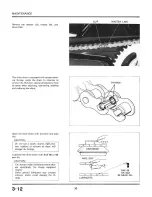 Предварительный просмотр 32 страницы Honda ATC200S Workshop Manual