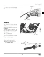 Предварительный просмотр 35 страницы Honda ATC200S Workshop Manual