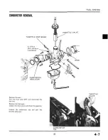 Предварительный просмотр 47 страницы Honda ATC200S Workshop Manual