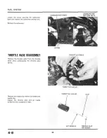 Предварительный просмотр 48 страницы Honda ATC200S Workshop Manual