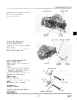 Предварительный просмотр 69 страницы Honda ATC200S Workshop Manual