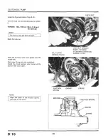 Предварительный просмотр 102 страницы Honda ATC200S Workshop Manual