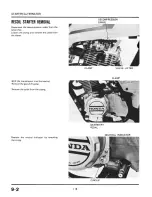 Предварительный просмотр 116 страницы Honda ATC200S Workshop Manual