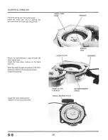 Предварительный просмотр 122 страницы Honda ATC200S Workshop Manual