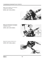 Предварительный просмотр 132 страницы Honda ATC200S Workshop Manual