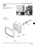 Предварительный просмотр 141 страницы Honda ATC200S Workshop Manual