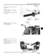 Предварительный просмотр 145 страницы Honda ATC200S Workshop Manual