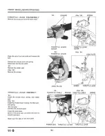 Предварительный просмотр 146 страницы Honda ATC200S Workshop Manual